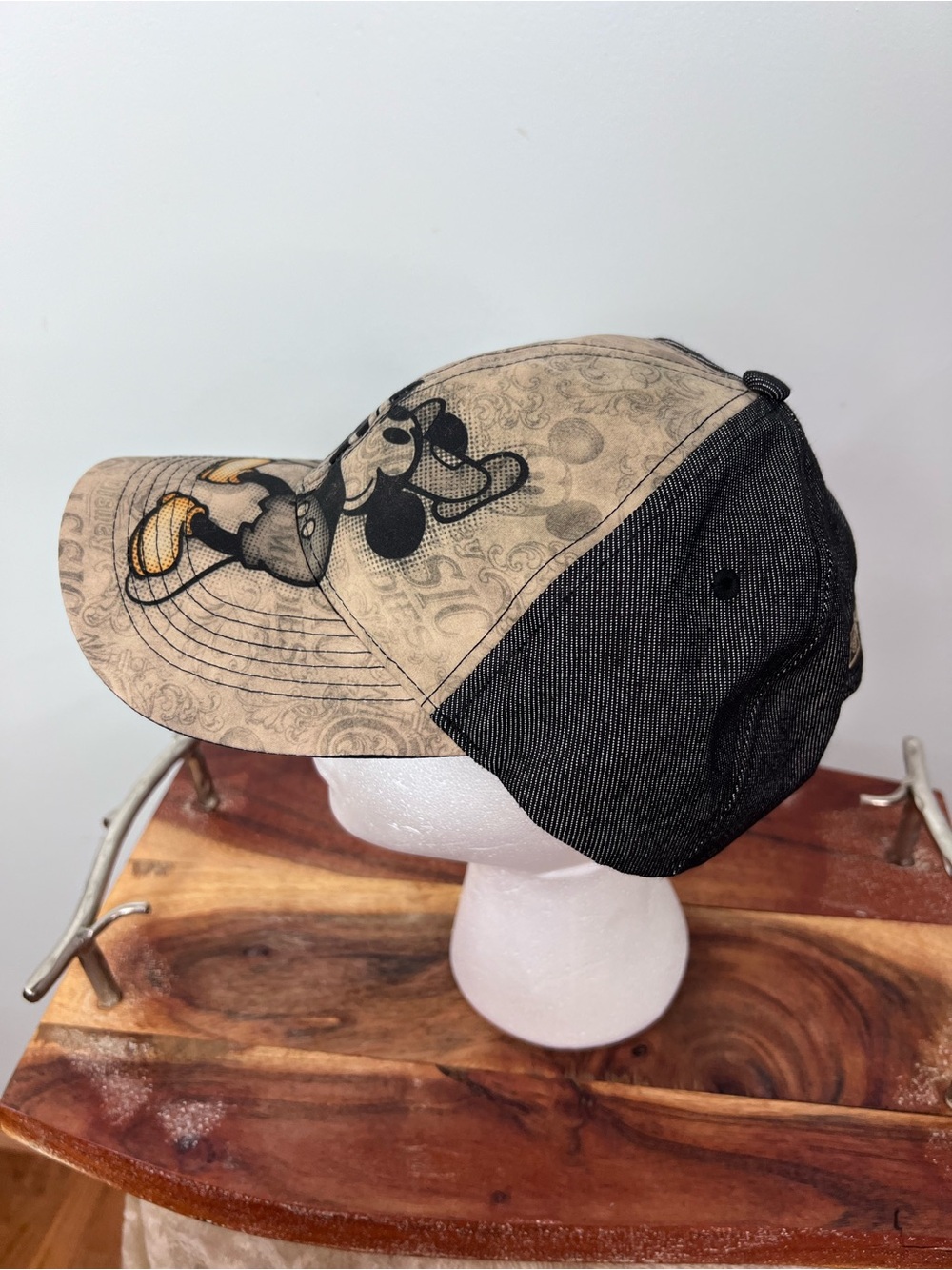 Disney Parks Mickey Steamboat Willie Mickey Graphic Trucker Cap Hat NWT - Picture 3 of 8